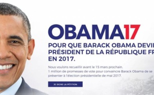 Obama, candidat à l'élection présidentielle française: "on a envie de rêver"