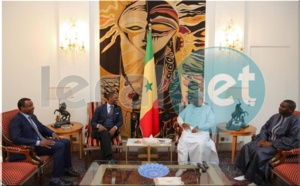 Le PDG de Wari Kabirou Mbodji au palais de la République