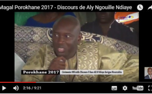 Magal Porokhane 2017: Aly Ngouille Ndiaye, porteur d'un message de Macky Sall à Serigne Mountakha Bassirou Mbacké (vidéo)