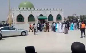 Vidéo: L’arrivée du président Adama Barrow à la mosquée de Touba ! Regardez !