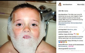 Pour les 18 ans de son fils, David Beckham sort les gros dossiers ! (photos)