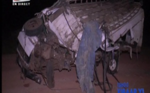 Vidéo- Les images de l’accident mortel qui a coûté la vie à 14 personnes sur la route de Porokhane.