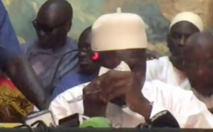 Conférence de presse: Khalifa Sall craque et fond en larmes