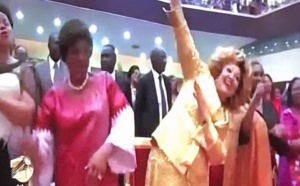 Vidéo: Chantal Biya, quand la Première dame du Cameroun s'éclate, ça donne ça, regardez
