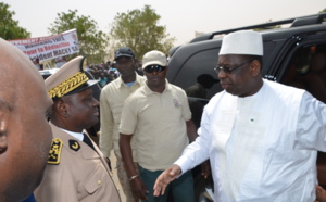 Les images de la visite du Président Macky Sall à Louga