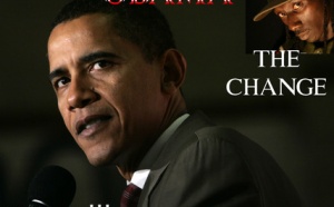 OBAMA THE CHANGE - DUGGY TEE