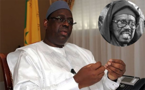 Macky Sall salue "la dimension spirituelle exceptionnelle" de Cheikh Ahmad Tidiane Sy