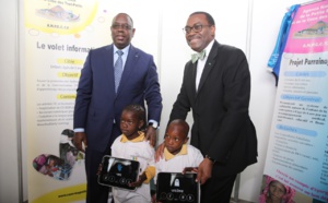VIDEO-Photo- Macky Sall fait un plaidoyer pour l'éducation numérique des tout-petits
