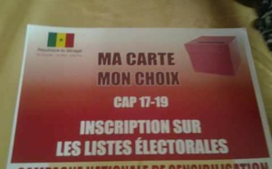 Inscriptions sur les listes électorales: des machines redéployées vers d’autres circonscriptions (officiel)