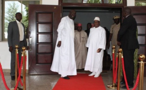 Visite de courtoisie de Moustapha Cissé Lo au Président de la République du Mali  S.E Ibrahim Boubacar KEITA,ce vendredi, à Bamako
