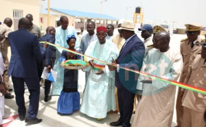 Photos: Inauguration du Quai de Pêche de Potou par le président Macky Sall