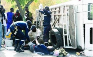 Tragique accident de la route à Touba : cinq morts et 20 blessés graves