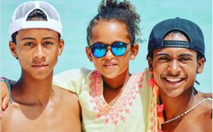 Photos : les fils de Kalilou Fadiga en mode swagg