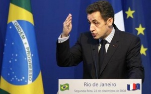 Sarkozy appelle Obama à prendre des initiatives à l'OMC