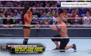Vidéo-La très touchante demande en mariage de la star du catch, John Cena, regardez!!!!
