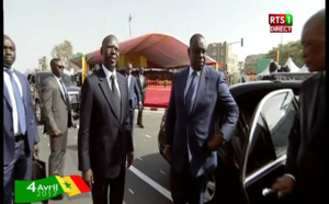 Vidéo - Direct du 04 Avril: Arrivée du Président Macky Sall à la Place de la Nation...