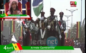 Vidéo - Magnifique Défilé de l'armée Gambienne sous les applaudissements de la Premiére Dame Mariéme Faye Sall...Regardez