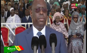 Vidéo: Discours du Président de la République Macky Sall après le défilé en wolof