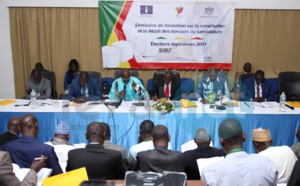 Séminaire de formation sur la Constitution et le dépôt des dossiers de candidature