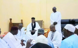 Al  Amine présente ses condoléances au Khalife Général des Mourides