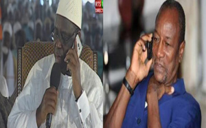 Vidéo – Incendie au Daaka de Médina Gounass: Alpha Condé, Président de la Guinée appelle en direct Macky Sall, pour présenter ses condoléances…