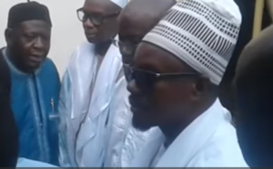 VIDEO: Serigne Bass Abdou Khadr, porte-parole du Khalife Général des Mourides, présente ses condoléances au Ministre Thierno Alassane Sall 
