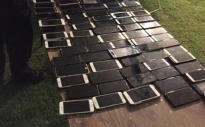Il vole 100 iPhone et smartphones Android et se fait attraper comme un débutant
