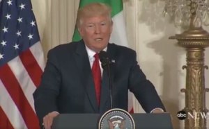 Tirs sur les Champs-Elysées: Donald Trump évoque "un acte terroriste"