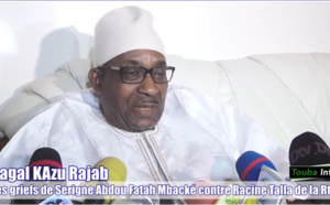 Kazu Rajab 2017: Serigne Abdou Fatah déplore l’absence de la RTS