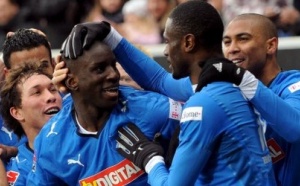 Bundesliga: triplé de Ba et 1ère place pour Hoffenheim