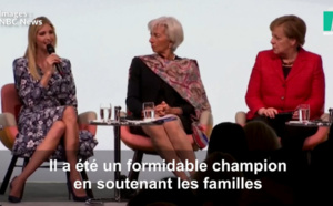 Ivanka Trump a essayé de défendre son père Donald Trump à Berlin mais une partie du public n'a pas apprécié