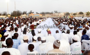 Première sortie officielle du Khalife général des Tidianes, Serigne Abdoul Aziz Al Amine, ce vendredi au stade Amadou Barry à la Hadratoul Djumah