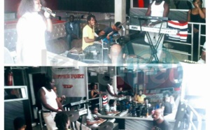 Abiba en pleine répétition pour le grand concert de ce samedi à Koulikoro, au Mali