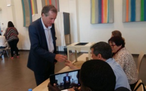 Second tour de la Présidentielle en France: Le vote de Son Excellence l'Ambassadeur Christophe Bigot à Dakar (Images)
