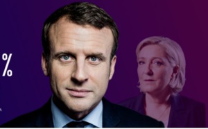 URGENT : Emmanuel Macron est élu président de la République avec 65,1 % des voix 