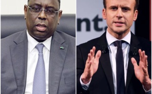 ​’’Chaleureuses félicitations’’ du président Macky Sall à Emmanuel Macron, son homologue élu français