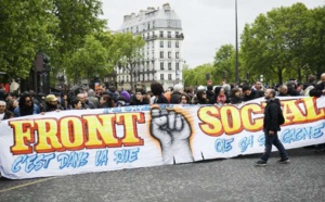 France: Première manifestation à Paris après l'élection d'Emmanuel Macron