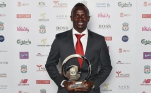 Sadio Mané meilleur joueur de la saison de Liverpool 2017
