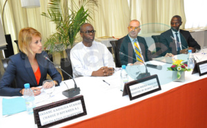 Birima MANGARA, Ministre délégué auprès du Ministre de l'Economie, des Finances et du Plan, chargé du Budget, lors de Atelier de synthèse et de dynamisation du Coaching des cadres dirigeants du Ministère