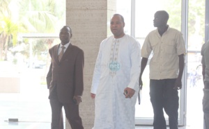 Le ministre de l'Environnement, Abdoulaye Bibi Diallo à l'Assemblée nationale