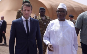 Mali: Emmanuel Macron accueilli à Gao par son homologue Ibrahima Boubacar Keïta