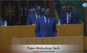 Papa Abdoulaye Seck, ministre de l'Agriculture: "il n'existe pas famine au Sénégal" 