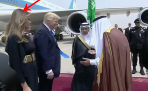 Melania Trump tête nue en Arabie Saoudite