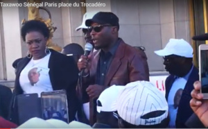 Barthélémy Dias et Bamba Fall en soutien de la manif’ du front Mankoo Taxawu Senegaal en France