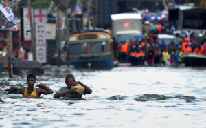Inondations au Sri Lanka: 146 morts et 500.000 déplacés