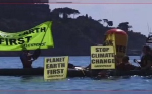 Italie – Réunion du G7: près de 2.000 manifestants alter-mondialistes tenus à l’écart. Photo