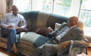 Visite de Cellou Dalein Diallo à Abdoulaye Wade à Versailles (Images)