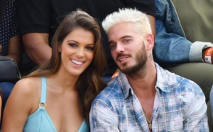 Iris Mittenaere et M Pokora très complices à Roland-Garros