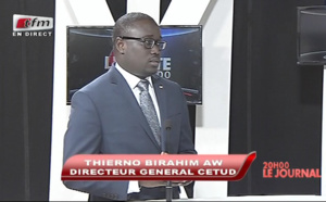  Thierno Birahim Aw Directeur Général "CETUD" invité du Journal de 20h
