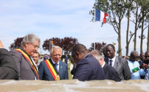Belgique : Le président du Sénégal visite Chastre et rend hommage aux tirailleurs sénégalais morts en 1940